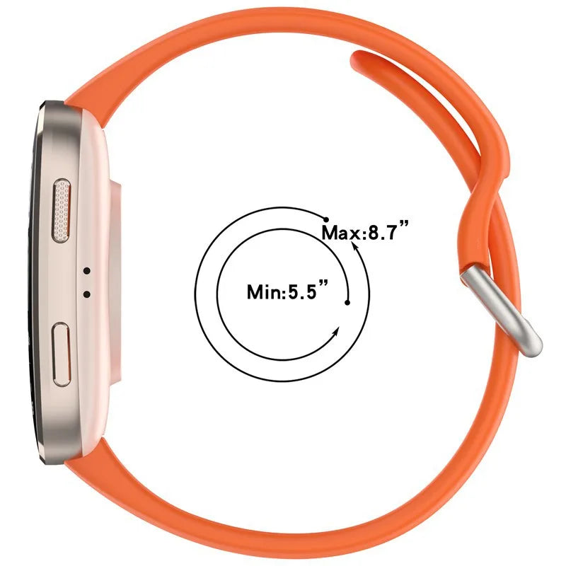 22mm Official Silicone Strap For Amazfit Bip 6 Balance 2 Breathable Bracelet Wristband For Amazfit T-Rex3 Pro GTR 4/3 Helio Belt