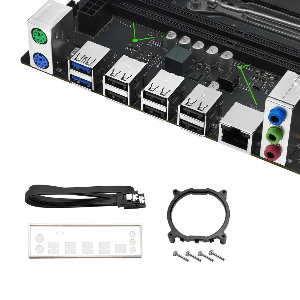 MACHINIST E5 MR9A V1.0 X99 Motherboard Support LGA 2011-3 Xeon E5 V3 V4 CPU Processor DDR4 RAM Memory ATX NVME M.2 USB3.0