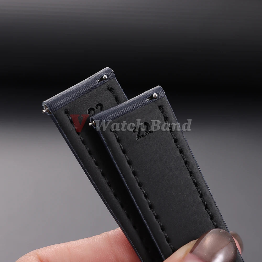 Premium Sailcloth Watch Band for Blancpain Straps Waterproof Canvas Nylon Quick Release Bracelets 18mm 19mm 21mm 20mm 22mm Belt