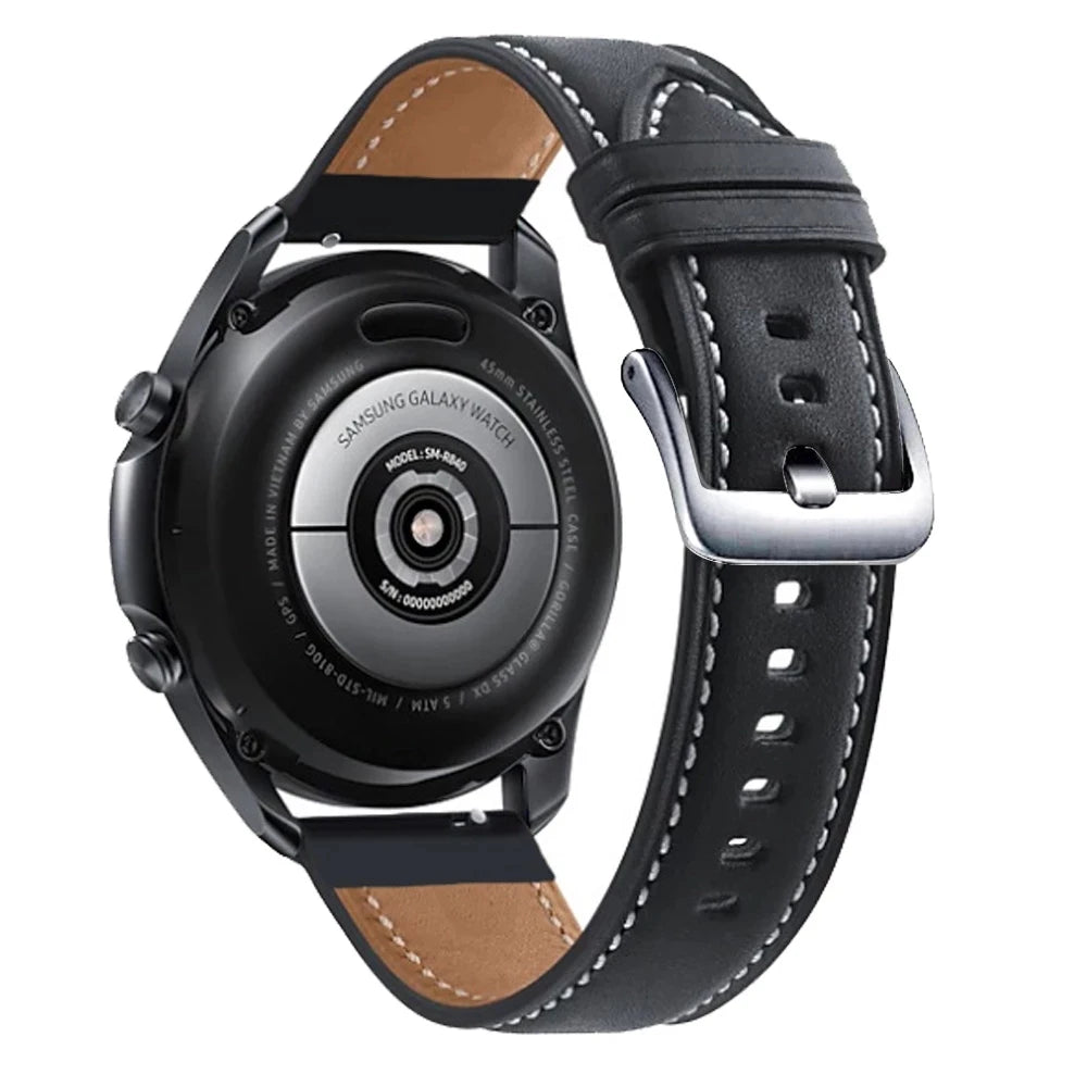 Leather 20MM Watch Band Wristband For Huawei Watch GT2/GT3 Pro 42mm 43mm Smartwatch Bracelet For GT 3 42mm Strap Watchbands Belt