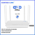 XUNYOU-LINK WiFi 6 Modem 4G LTE WIFI Router 300Mbps High Speed Support 32 Device Connection Wireless Hotspot 4G SIM Wifi Router