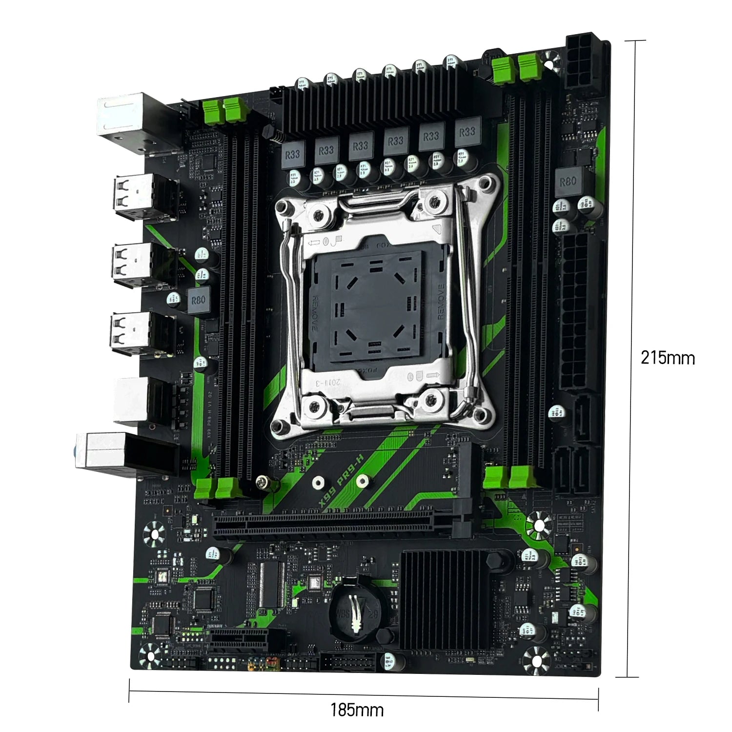 PR9-H MACHINIST X99 Motherboard LGA 2011-3 Set Combo Optional Xeon E5 2670 V3 CPU Processor 16G DDR4 ECC RAM Memory NAME M.2