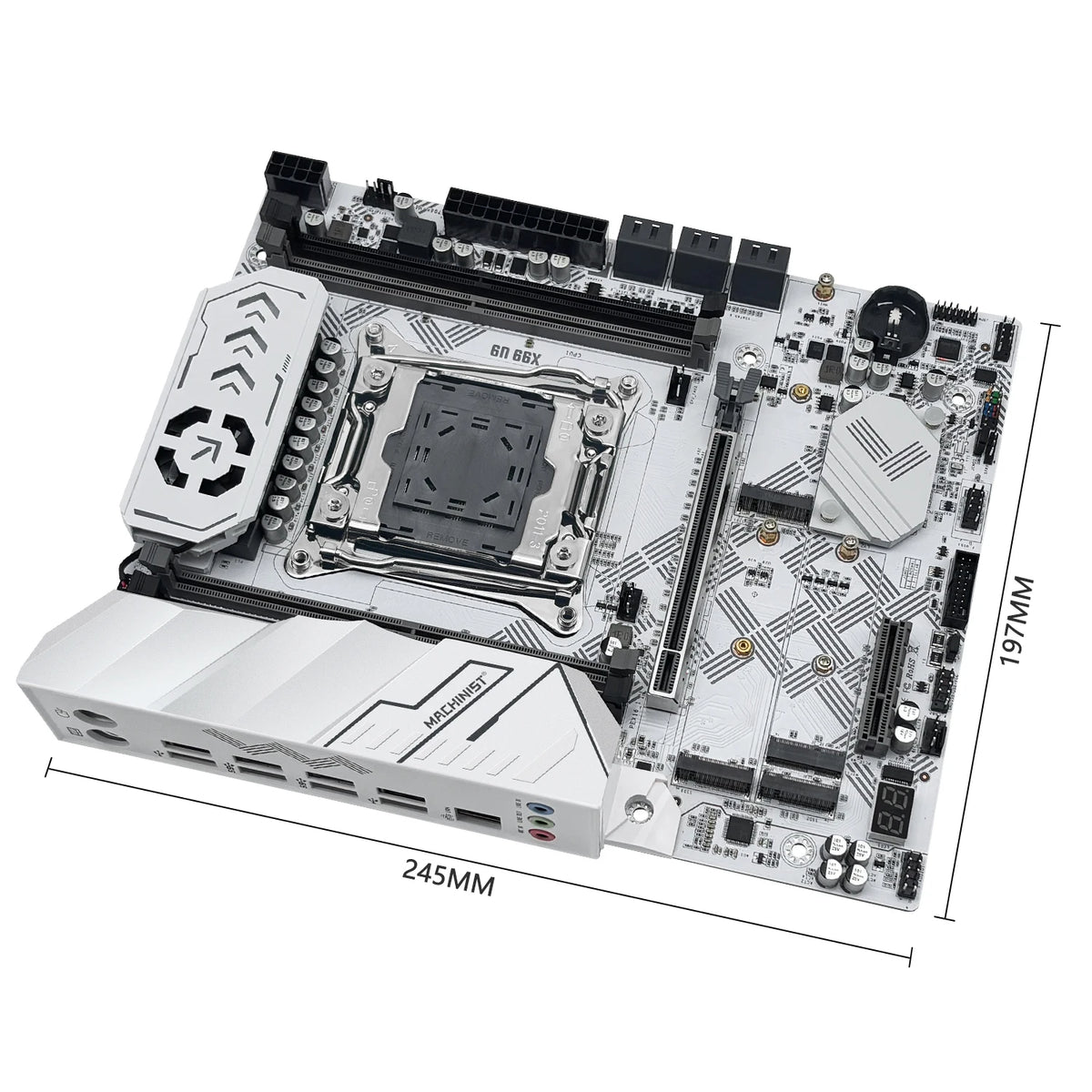 New X99 U9 MACHINIST X99 Motherboard Set Kit Optional LGA2011-3 Xeon E5 2630 V4 CPU Support TPM2.0 DDR4 Memory NVME M.2 usb3.0