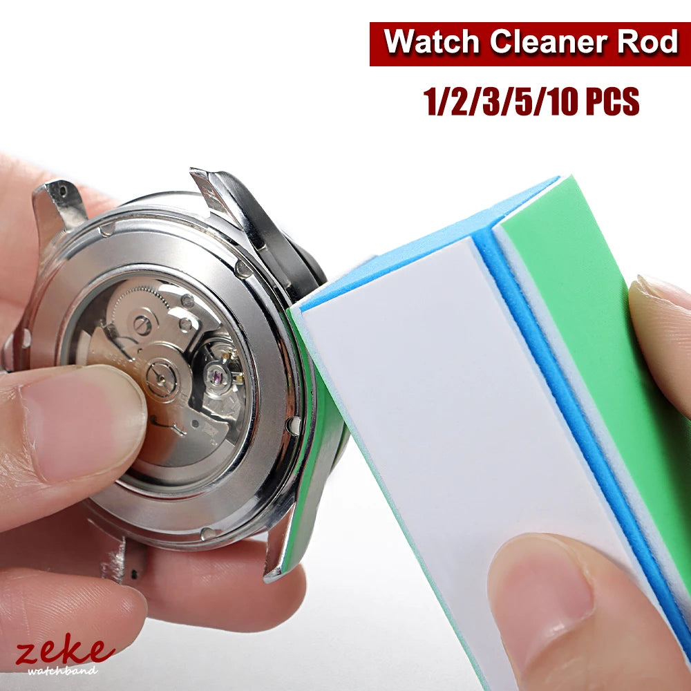 4 Sides Watch Cleaner Rod for Watchmaker Accessories Tools Mesh Polishing Files Wrist Watch Parts Clean Polish Tool Rod 1-10pcs