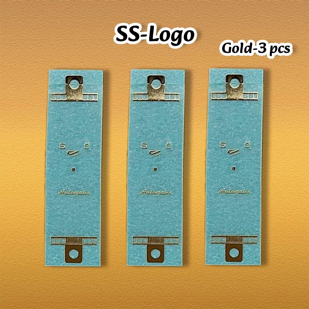 SEI SS Logo New 3D metal Logo sticker suitable for 27-30MM flat dial watch modification accessories