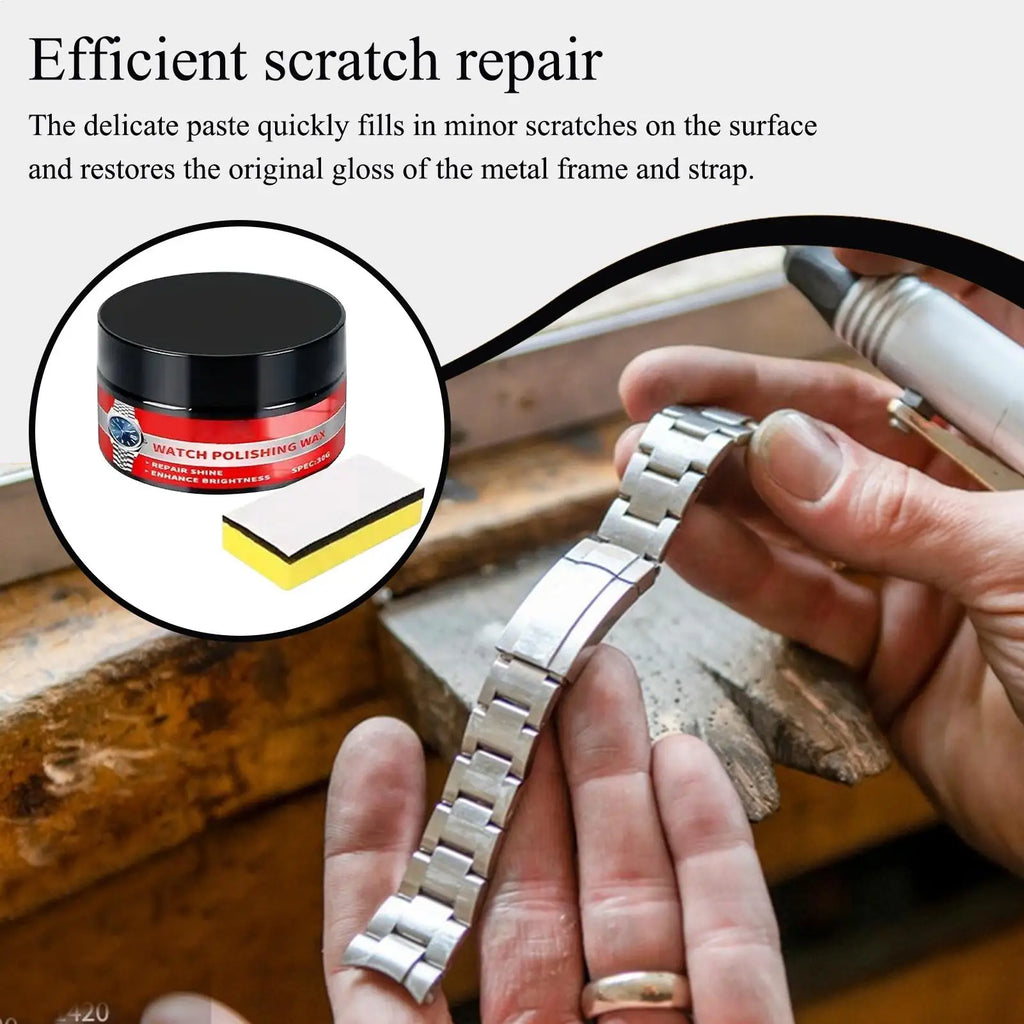 Instant Watch Polishing Paste Metal Frame Renewal Cream Strap and Screen Scratch Repair Metal Jewelry Repair Tools